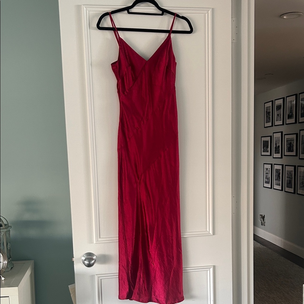 Hello Molly Vibrant Pink Maxi Dress